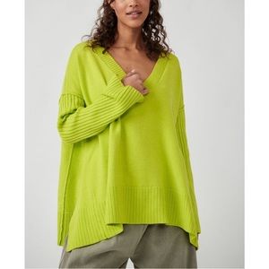 NEW Free People Orion A line tunic sweater